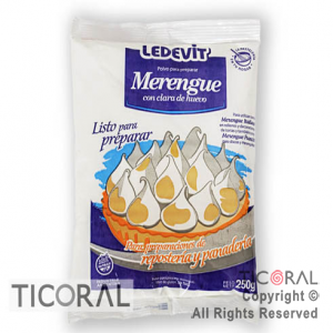 MERENGUE LISTO X 250GR LEDEVIT x 12